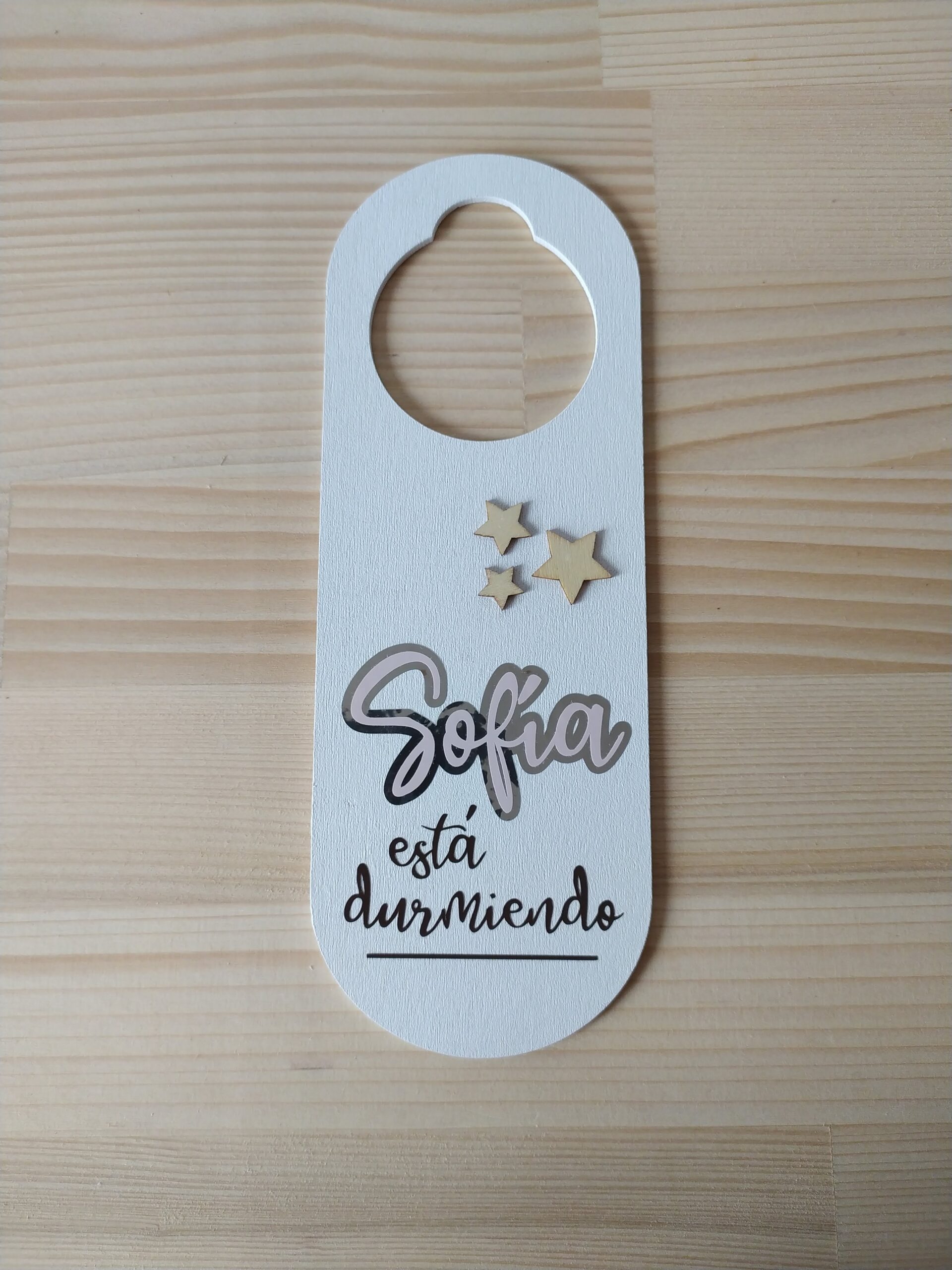 • Colgador Puerta Estrellas con Nombre • - Imagen 3
