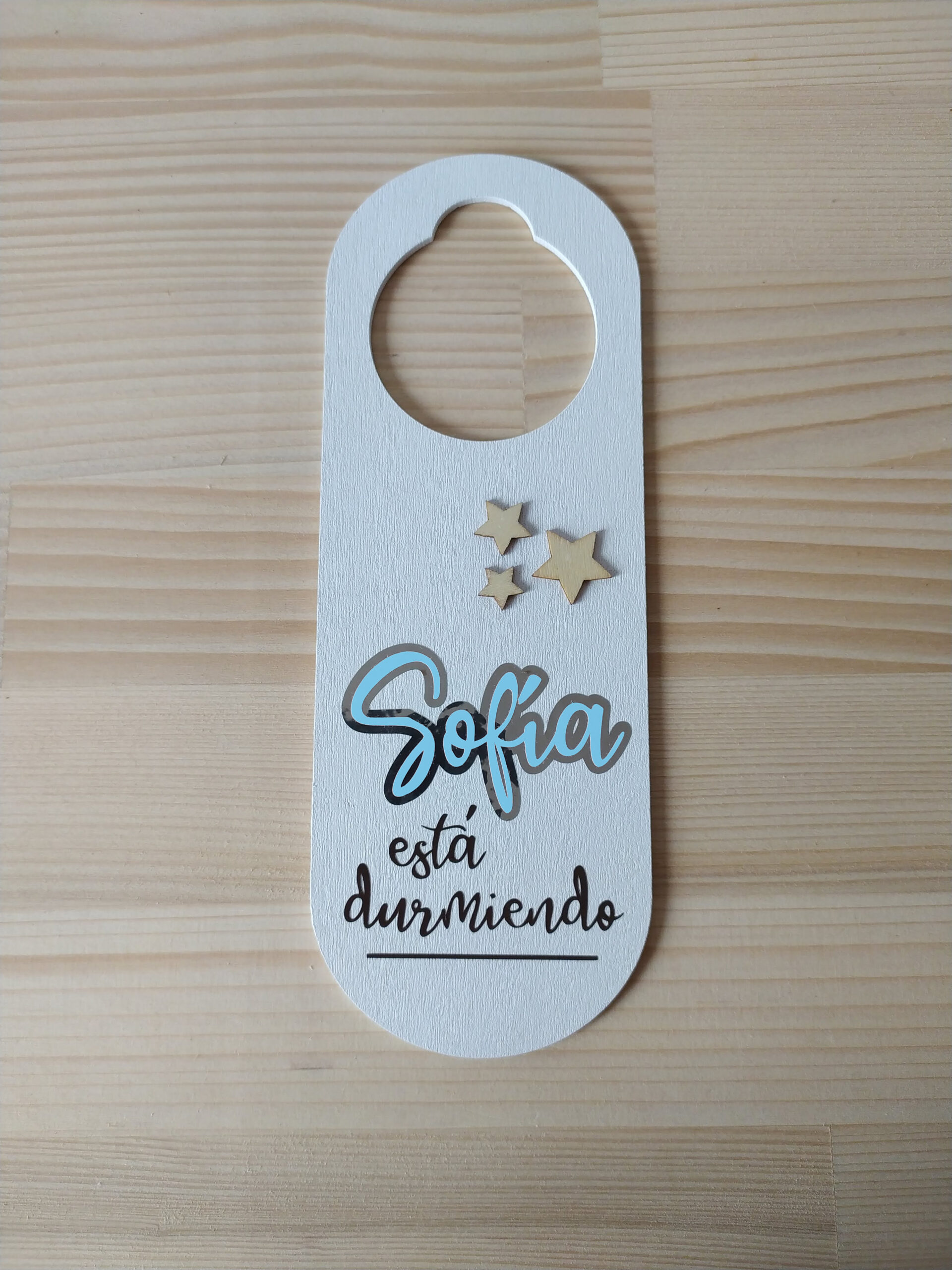 • Colgador Puerta Estrellas con Nombre • - Imagen 4