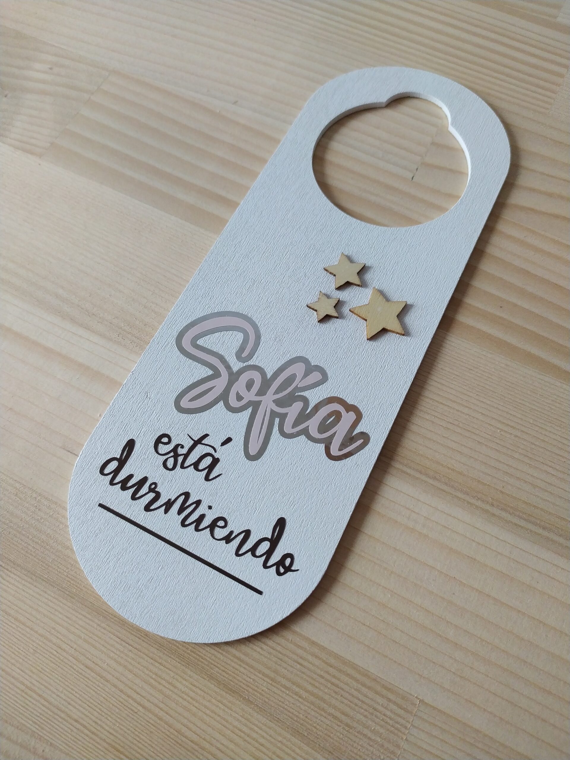 • Colgador Puerta Estrellas con Nombre • - Imagen 2