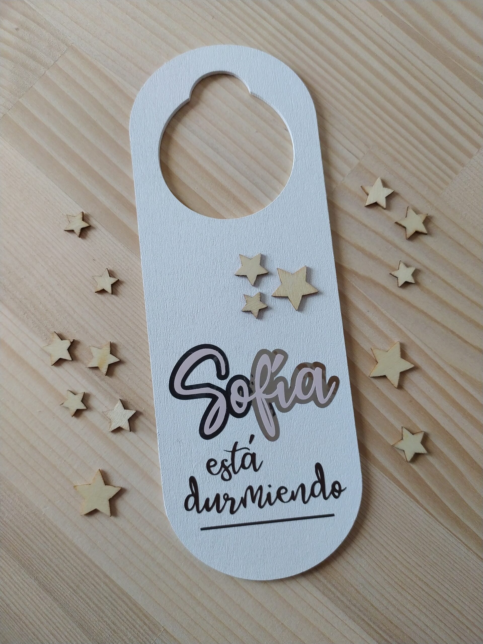 • Colgador Puerta Estrellas con Nombre •