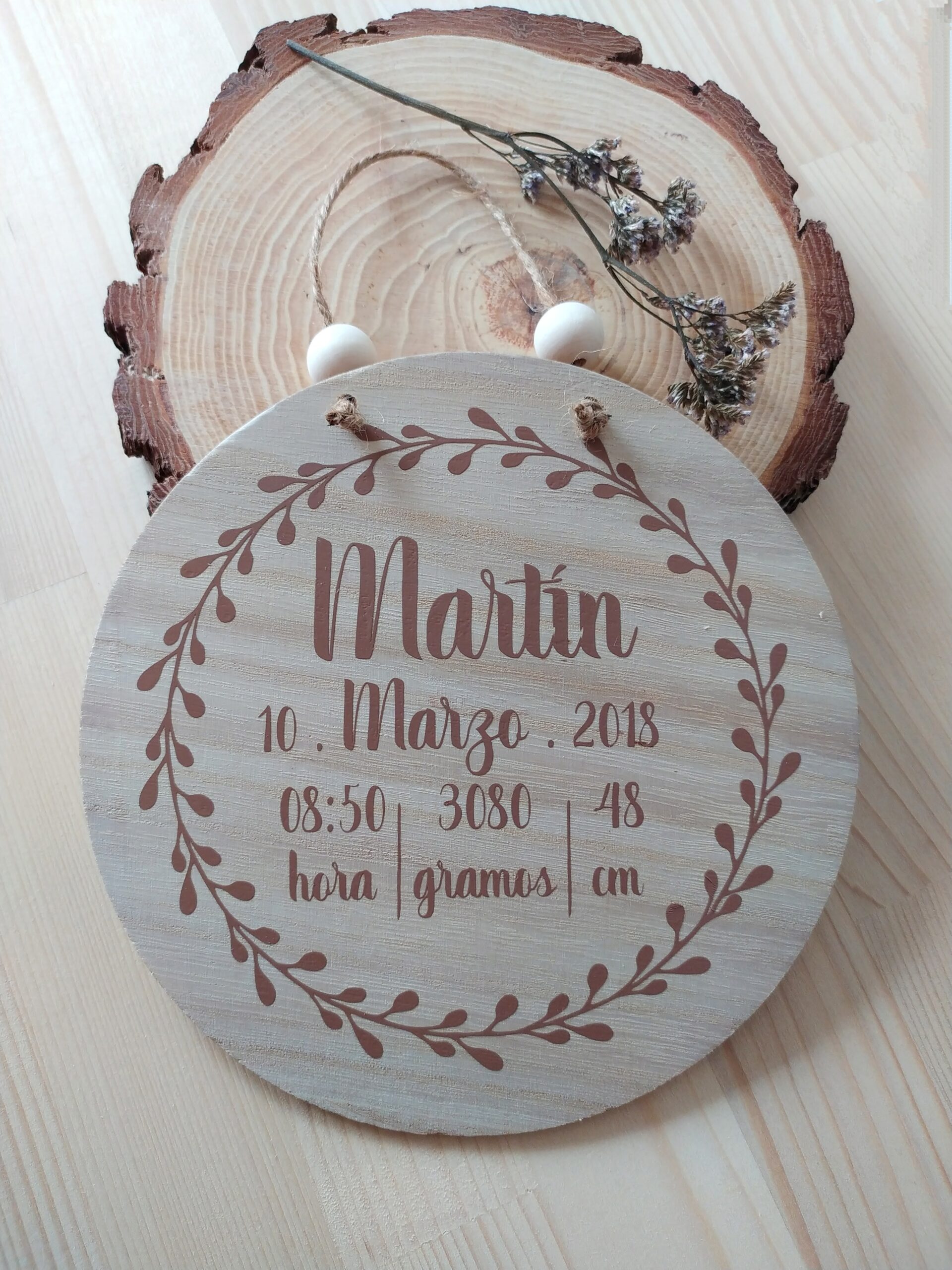 • Cartel Datos de Nacimiento • - Imagen 3
