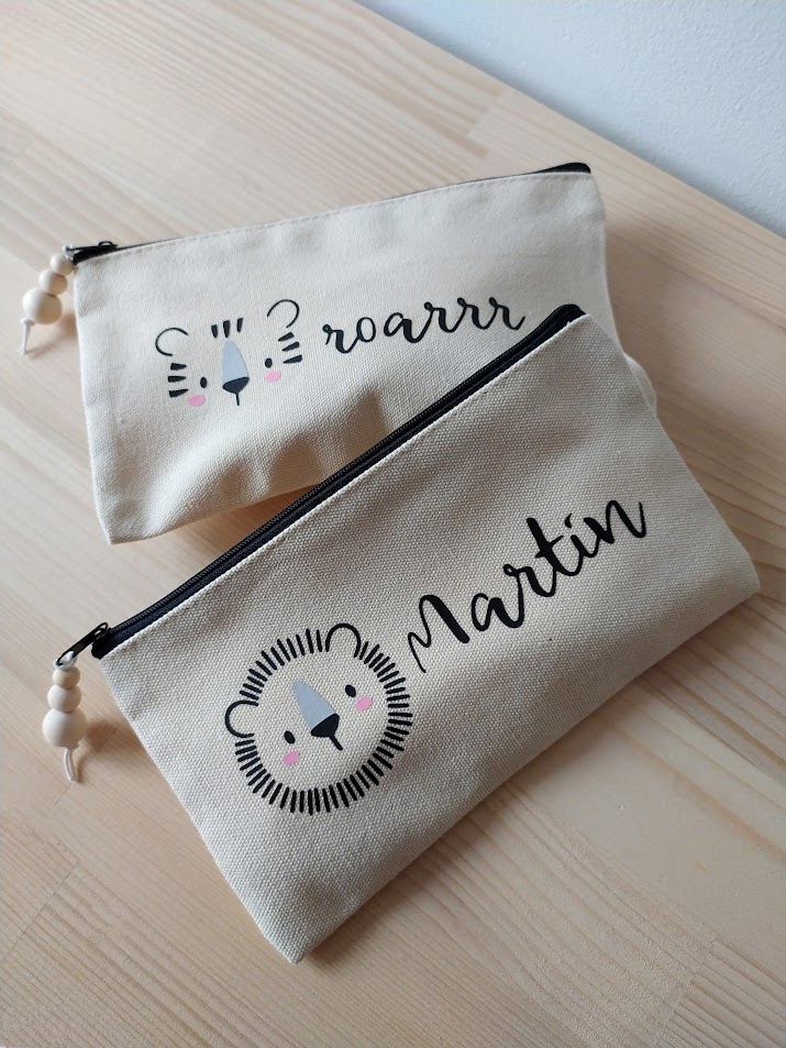 • Estuche infantil de animales personalizado •