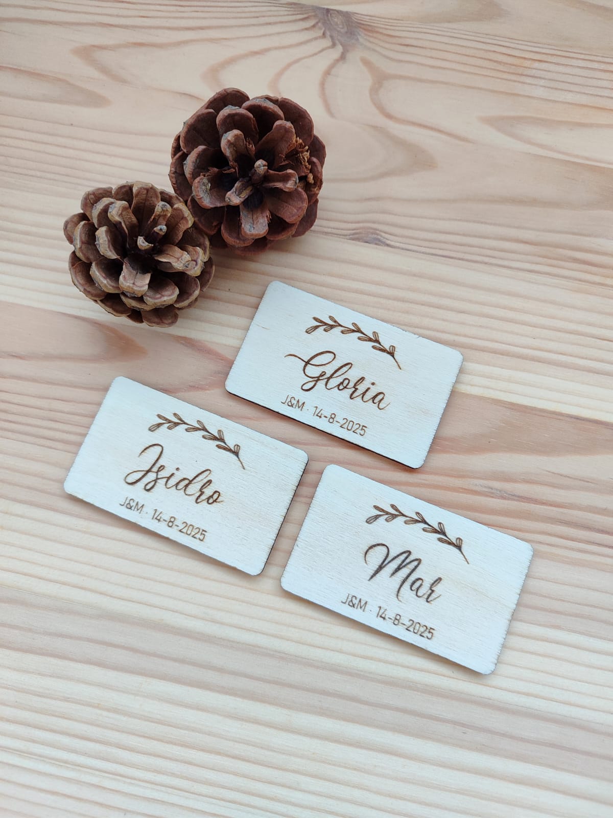 • Marca sitios Boda Imán Espiga • - Imagen 5