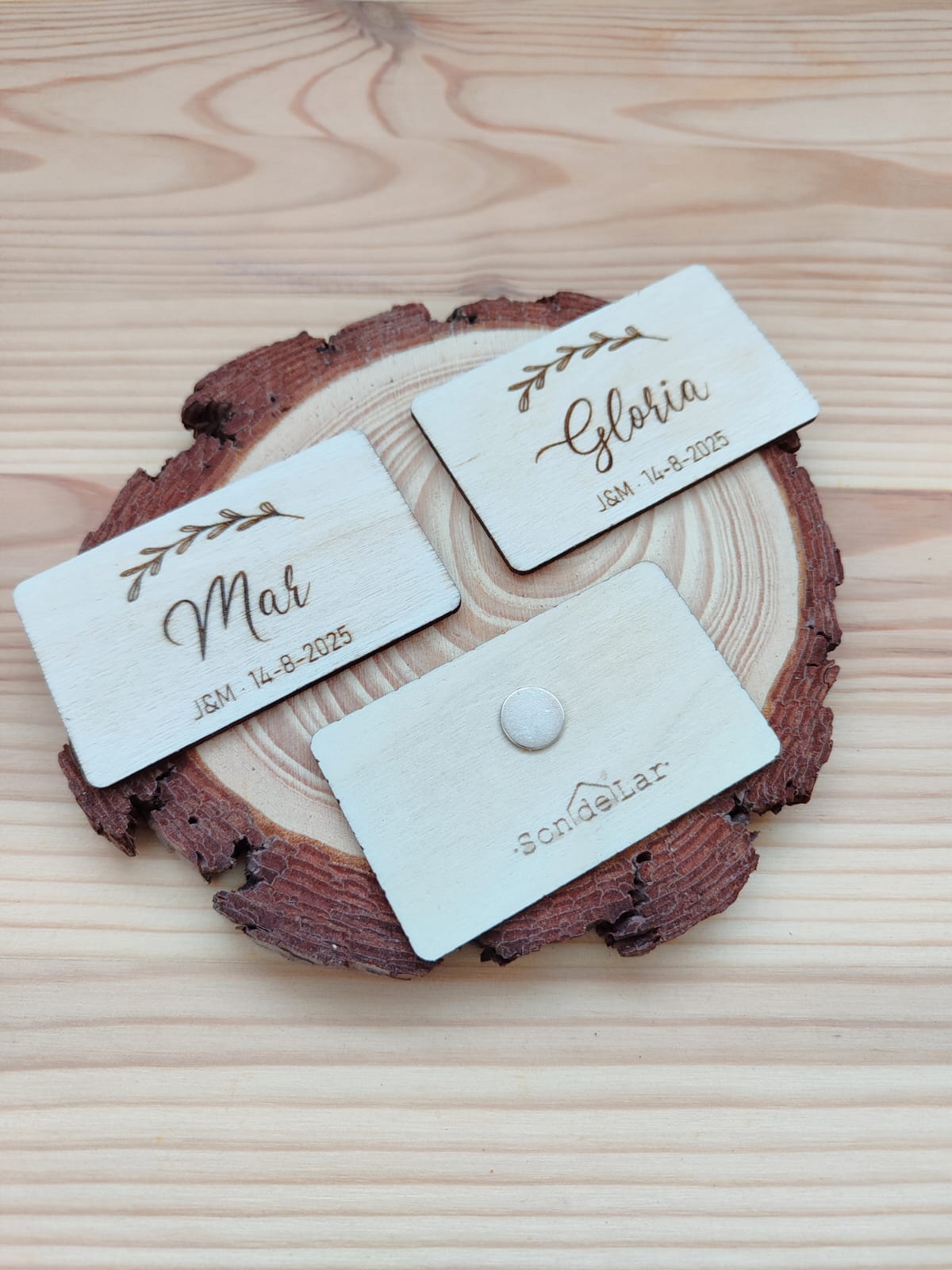 • Marca sitios Boda Imán Espiga • - Imagen 3
