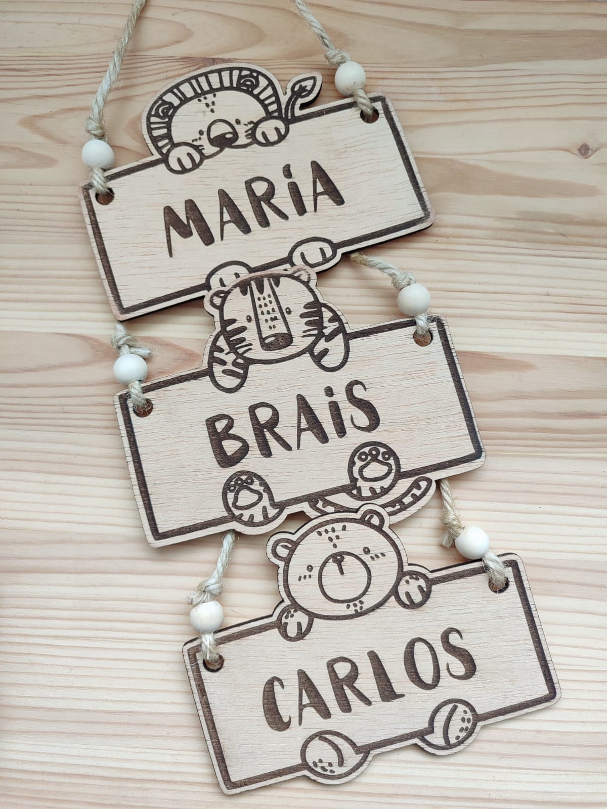 • Placas Infantiles Animales • - Imagen 3