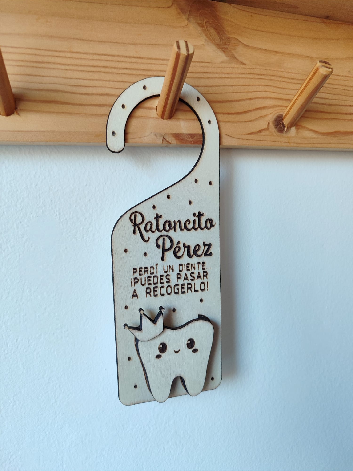 • Colgador Puerta Ratoncito Pérez • - Imagen 3