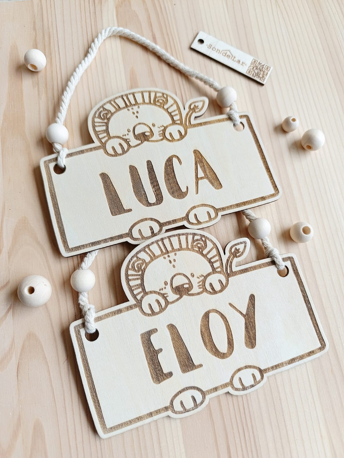 • Placas Infantiles Animales •