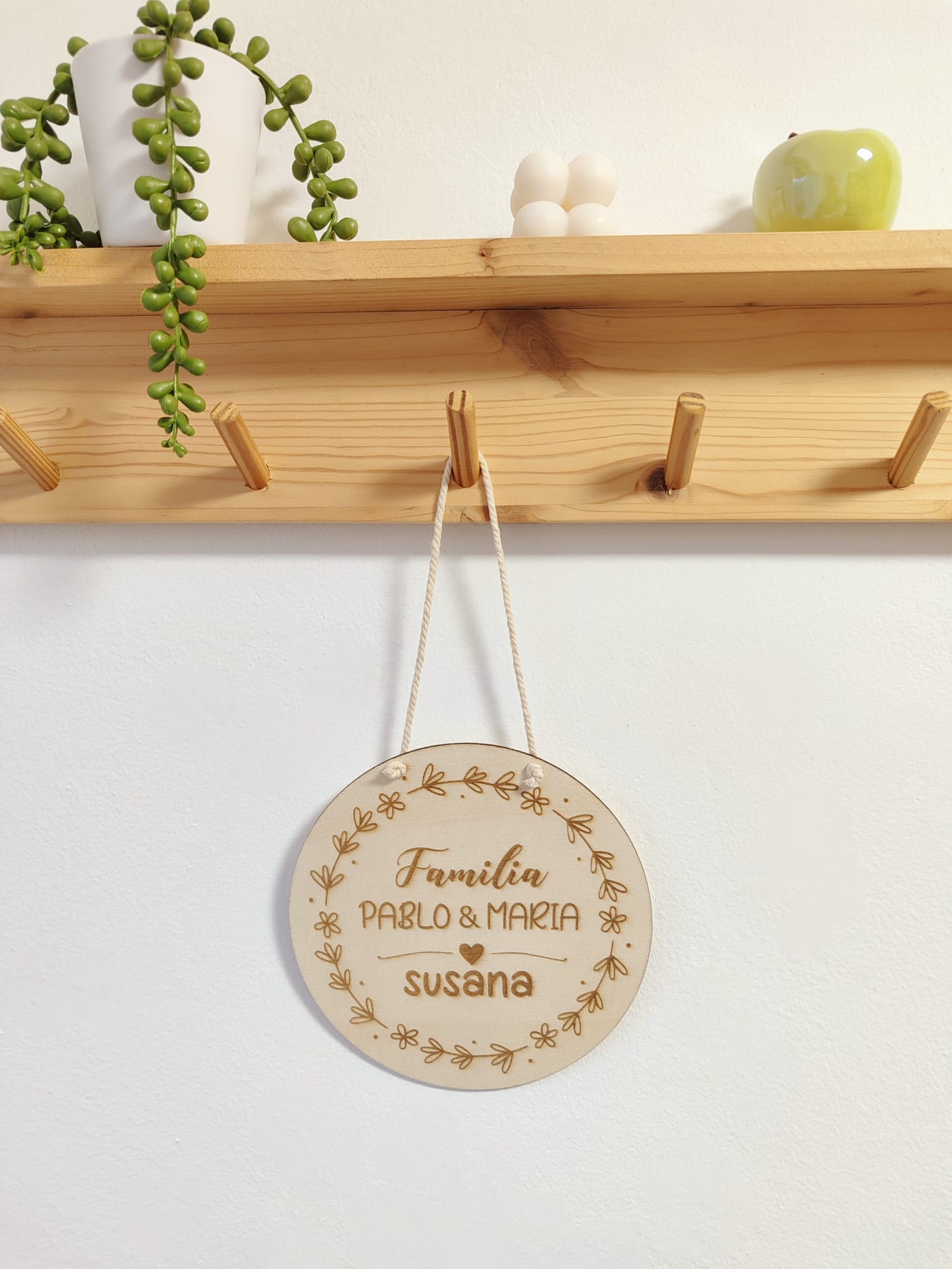 • Cartel Floral Familia Personalizado • - Imagen 3