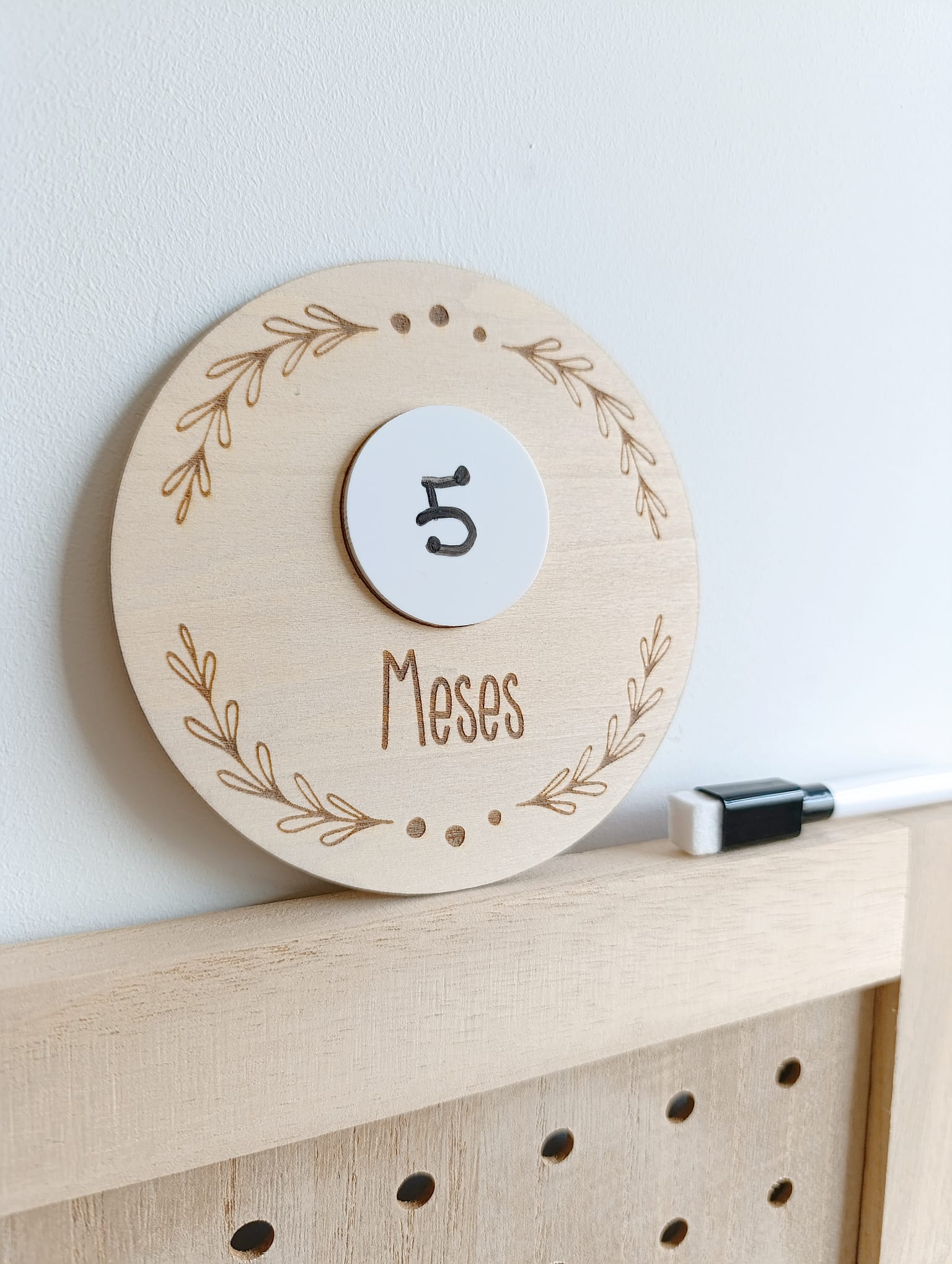 <strong>• Placas Cumplemeses Bebé •</strong> - Imagen 4