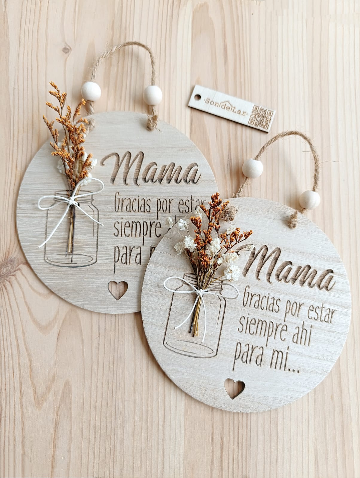 <strong>• Cartel Decorativo “Mamá” •</strong> - Imagen 2